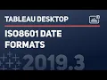 How to use ISO8601 date format in Tableau Desktop 2019 3