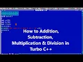 C Program 02 - Add subtract multiply divide two number in C Simple addition program in C