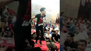 اتقال وافشخ رقص ع مهرجان سكة سفر ف الضيقه حلقولو ومصطفي الجن 
