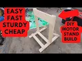 How to Build an Outboard Motor Stand - Step by Step Guide Best Design