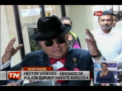 Policías presuntamente agredidos por ex jueza rinden versión