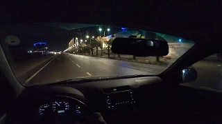 hilux 2014 late night drive pov