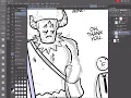 Talking to you about the comic I m inking - ASMR