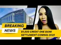 Credit One Bank 14 Million Class Action Settlement 2025