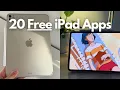 20 Free iPad Apps You NEED art games productivity