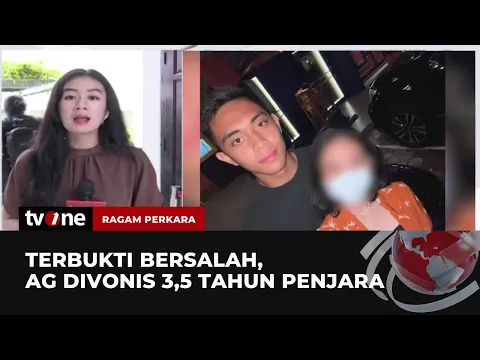 AG, Kekasih Mario Dandy Divonis 3,6 Tahun Penjara