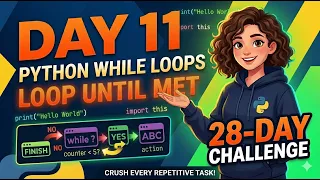 Python While Loops Tutorial Loop Until a Condition is Met Day 11