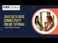 Java Data Base Connectivity Online Tutorial Java Online Training JDBC Class Core Java Course