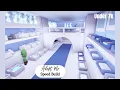 Aesthetic modern grind house adopt me speed build blue party house under 7k