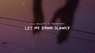 Alec Benjamin Let Me Down Slowly Feat Alessia Cara Official Lyric Video 