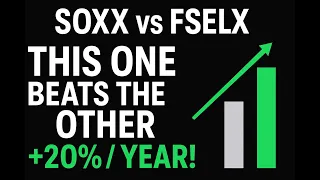 SOXX vs FSELX This One Crushed the Other by 20 Every Year for the Last 5 Years