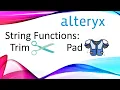 Alteryx - String Functions