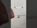cherry ring tutorial beaded