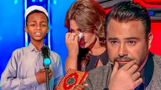 أداء جهاد الحويتي ي بكي اللجنة أغنية وحي بالقرآن تنزل تحويل فني وأداء أصلي 