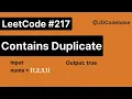 Contains Duplicate in JavaScript LeetCode Easy Explained 1 Pass Solution