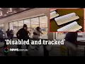 iPhones abandoned after Apple store looted in LA