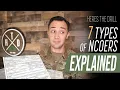 Here s The Drill - 7 types of NCOERS explained