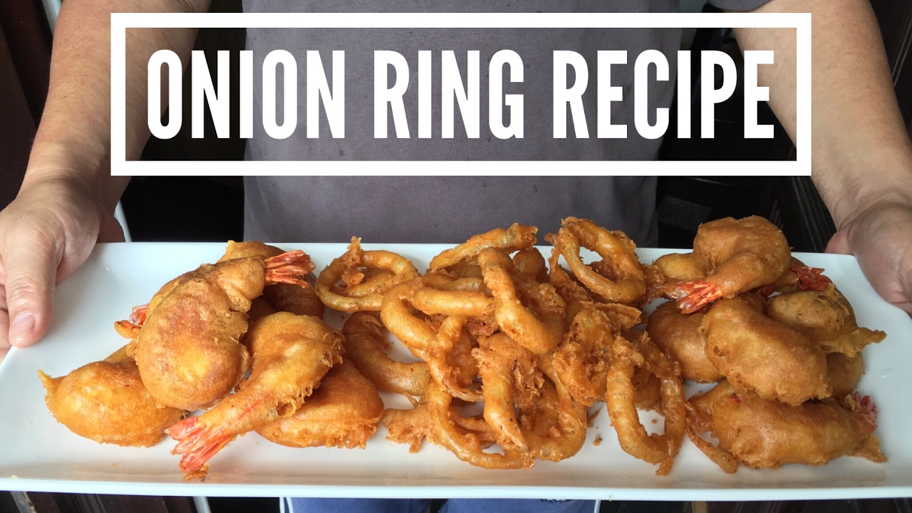 Super Crispy & Easy Onion Rings Recipe