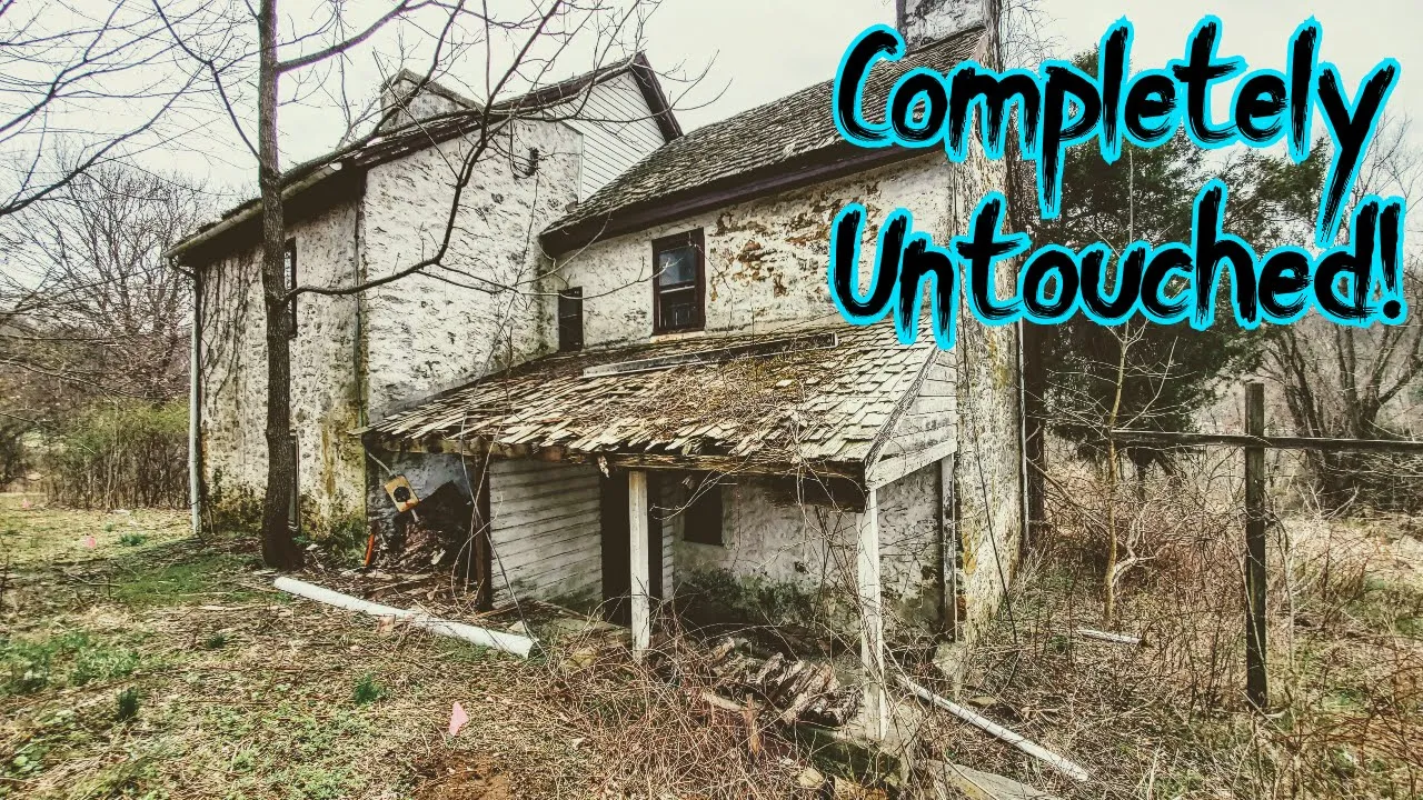 A Vandal Free 1830 Abandoned Farmhouse Exploration