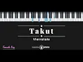 Download Lagu Takut - Vierratale (KARAOKE PIANO - FEMALE KEY)