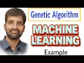 Genetic Algorithms with Example Step-by-Step Problem Solving in Machine Learning