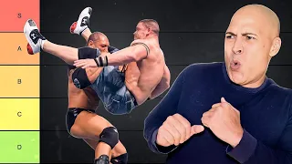 which wwe finishers are the most painful