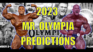 2023 Mr Olympia Predictions