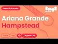Download Lagu Ariana Grande - Hampstead (Acoustic Karaoke)