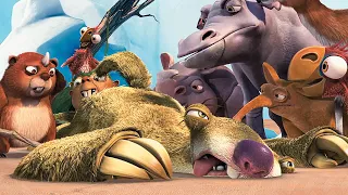 Babysitting the Kids Scene - ICE AGE 2 2006 Movie Clip