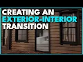 Transition from exterior to interior in Unreal Engine 5