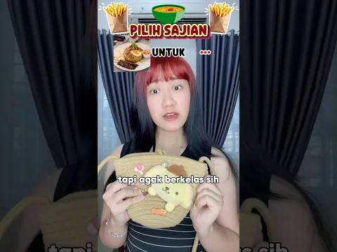 #pov : kamu pilih sajian