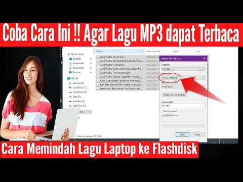 Download MP3 cara memindah lagu mp3 dari laptop ke flashdisk