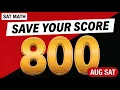 SAT Math Prep Hard Mod 2 Practice Test To Save Your Aug SAT