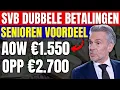 Download Lagu SVB voert dubbele betalingen in voor senioren komende maand AOW €1 550 en OPP €2 700!