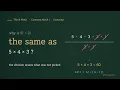 Why a Permutation Is Also a Factorial Divided by a Factorial Think Math Counting