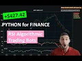 427 42 Python for Finance - Building RSI Algorithmic Trading Bots