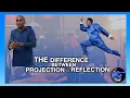 The Difference Between Projection and Reflection