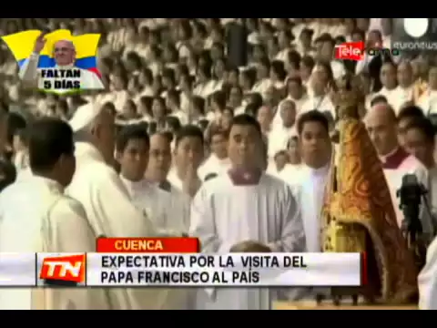 Expectativa por la visita del Papa Francisco al país