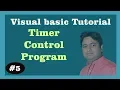 Learn timer control in visual basic Visual basic tutorial in Hindi by Manoj sir Day-5