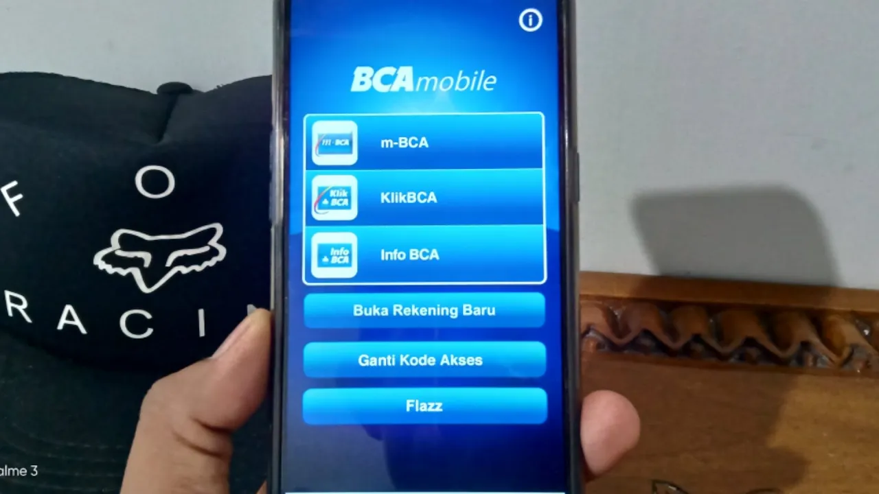 cara beli pulsa lewat m banking bca