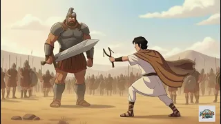 قصة سيدنا داوود عليه السلام للأطفال   قناة عالم حسان                  دندنها
