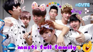 Masti full family 😂//hindidub🤣//#jungkook #jimin#v#suga#jhope #jin#rm#kookie