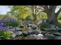 Download Lagu Peaceful Stream in the Garden of Light – Soft River Sounds for Sleep, Meditation, and Stress Relief