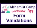 Simple Phoenix LIveView App New Users and Form Validations