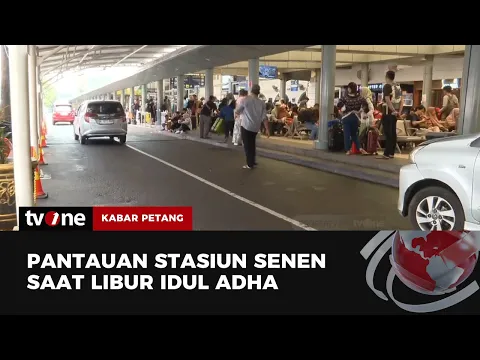 Volume Penumpang di St. Pasar Senen Meningkat di Libur Panjang Idul Adha