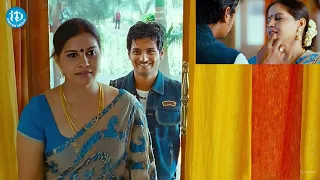 jeeva flirts with married aunty simham puli telugu movie jiiva divya spandana idream telugu