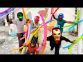 Download Lagu Balloon Fight | colourfull Balloon | BOUNCE BABY