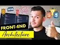 Front-End Architecture Setting Up Organizing your Website Projects Coding Tutorial