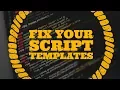How to Fix Change your Unity3D Script Templates