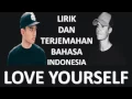 LOVE YOURSELF - JUSTIN BIEBER (OBIET COVER)  LIRIK LAGU DAN TERJEMAHAN BAHASA INDONESIA